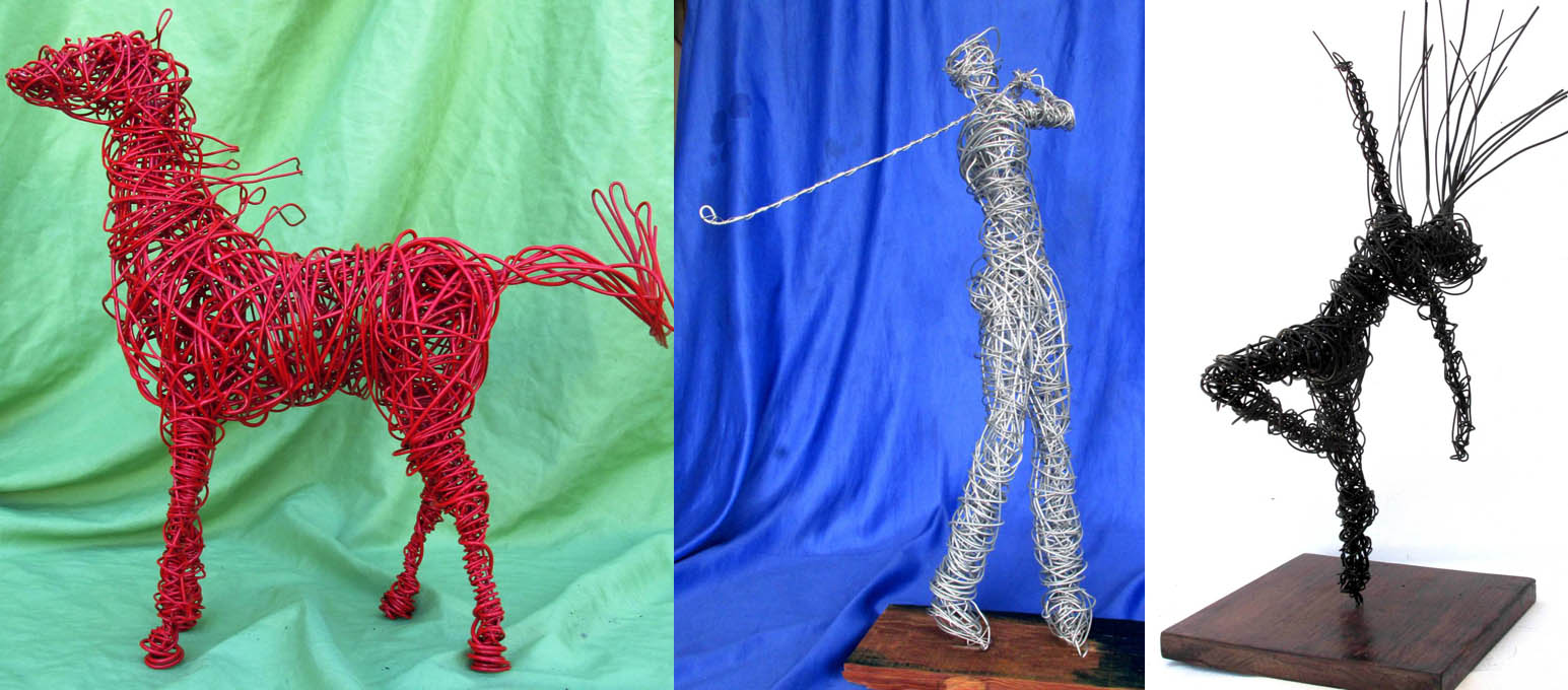 Wire sculpture