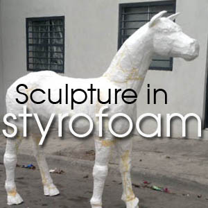 styrofoam sculpture in los cabos